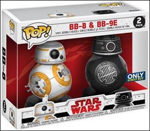 POP! Star Wars Multi-Packs figure nn11 BB-8 & BB-9E 2 Pack Best Buy