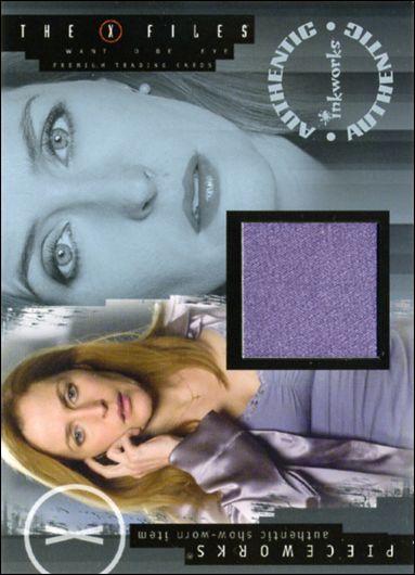 X-Files: I Want to Believe (Pieceworks Subset) card PW-2