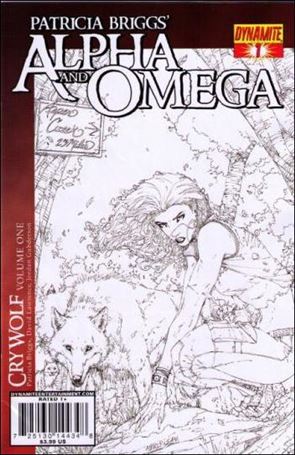 Patricia Briggs' Alpha and Omega Cry Wolf issue 1-B Sketch 1:10 Cover