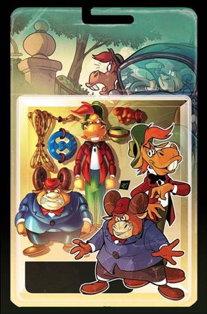 Negaduck issue 5-G Action Figure 1:15 Virgin Cover