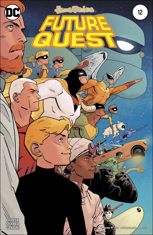 Future Quest issue 12 Evan "Doc" Shaner Cover