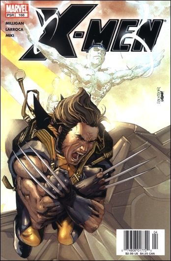 X-Men (1991) issue 168-B Newsstand Edition / Price Variant