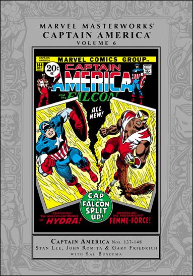 Marvel Masterworks: Captain America issue 6 Silver Dust Jacket