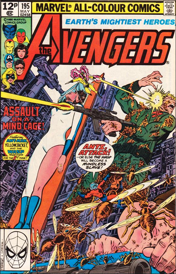 Avengers (1963) issue 195-B UK Price Cover