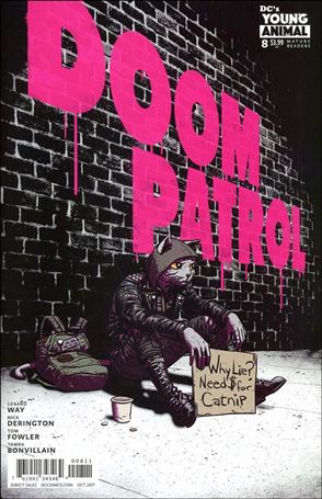 Doom Patrol (2016) issue 8 Nick Derington Cover