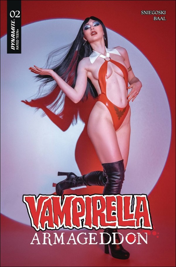 Vampirella: Armageddon issue 2-D Cosplay Photo Cover