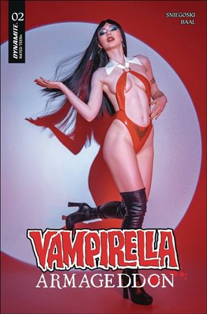 Vampirella: Armageddon issue 2-D Cosplay Photo Cover