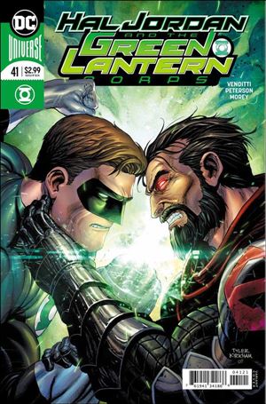 Hal Jordan and the Green Lantern Corps issue 41-B Tyler Kirkham Cover