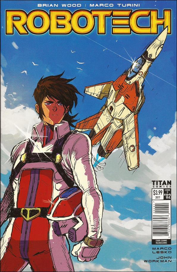 Robotech (2017) issue 2-D Giannis Milonogiannis Cover