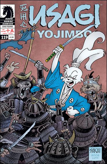 Usagi Yojimbo (1996) issue 119 Wraparound Cover