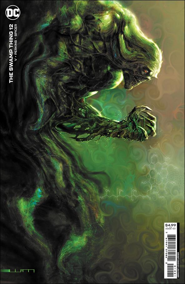 Swamp Thing (2021) issue 12-B Liam Sharp Cardstock Cover