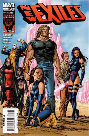 New Exiles issue 1-C Tom Grummett Cover (2nd Printing)