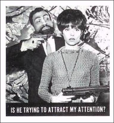 Get Smart (Base Set) card 46 Is He Trying to Attract My Attention?