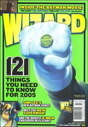 Wizard: The Comics Magazine issue 160 Green Lantern Cover