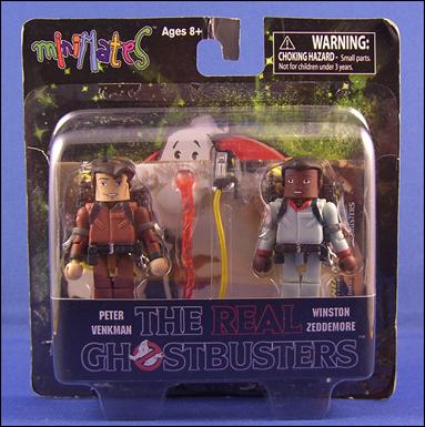 Real Ghostbusters Minimates figure 7 Peter Venkman and Winston Zeddemore