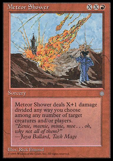 Magic the Gathering: Ice Age (Base Set) card 202 Meteor Shower