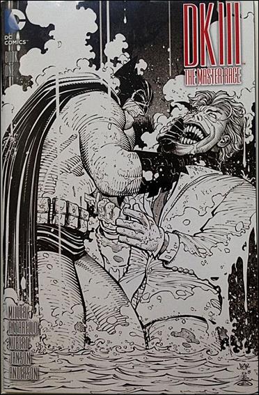 Dark Knight III: The Master Race issue 1-PA John Romita Jr. Ssalefish Comics B&W Cover