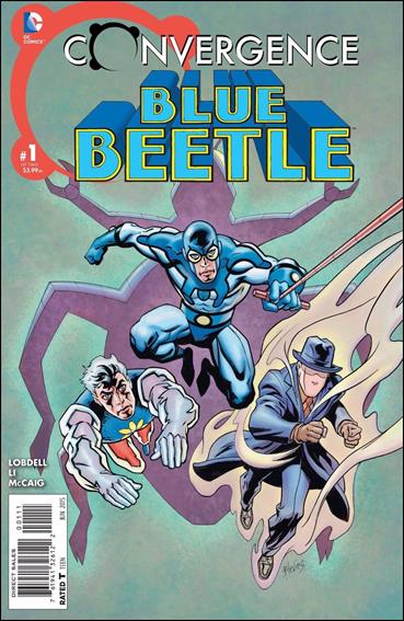 Convergence Blue Beetle issue 1 Bret Blevins Cover