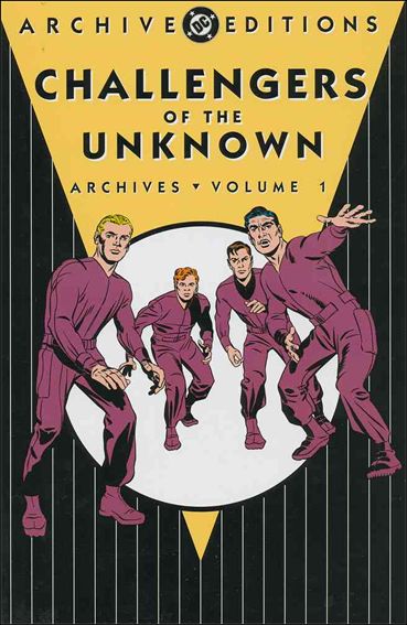 Challengers of the Unknown Archives issue 1 Dust Jacket