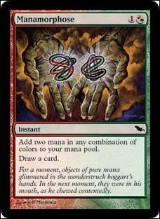 Magic the Gathering: Shadowmoor (Base Set) card 211 Manamorphose