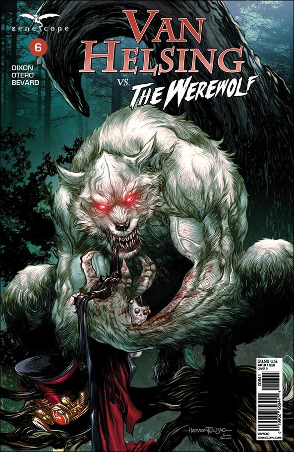 Van Helsing vs the Werewolf issue 6-D Harvey Tolibao Cover