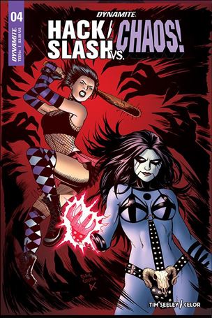 Hack/Slash vs Chaos issue 4-B Craig Cermak Cover