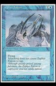Magic the Gathering: 4th Edition (Base Set) card 116 Zephyr Falcon