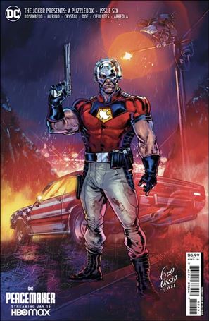 Joker Presents: A Puzzlebox issue 6-C Fico Ossio Peacemaker Cardstock Cover