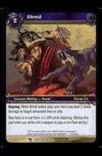 World of Warcraft: March of the Legion (Base Set) card 27 Shred