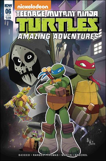 Teenage Mutant Ninja Turtles Amazing Adventures issue 6-B Billy Martin Subscription Cover