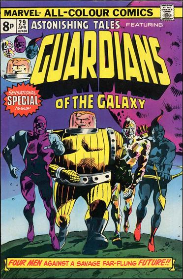 Astonishing Tales (1970) issue 29-B UK Price Cover