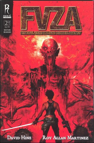 FVZA: Federal Vampire and Zombie Agency issue 2 Clint Langley Cover