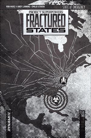 Project Superpowers: Fractured States issue 2-G Rus Wooton 1:10 Black & White Cover