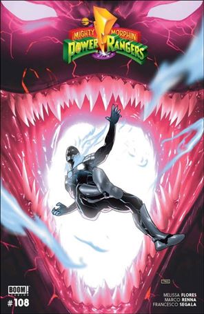 Mighty Morphin Power Rangers issue 108 Taurin Clarke Cover