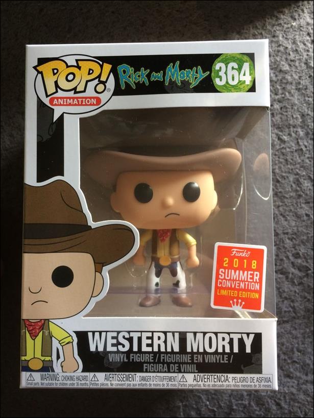 POP! Animation figure 364 Western Morty