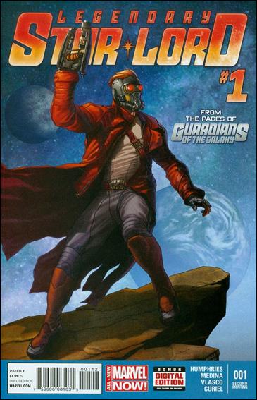 Legendary Star-Lord issue 1-N Steve McNiven Cover (2nd Printing)