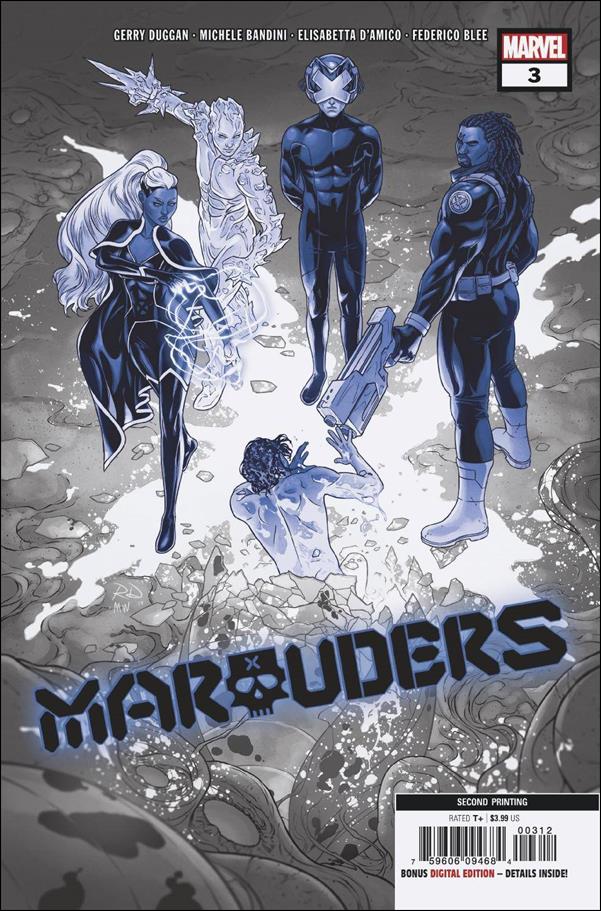 Marauders (2019) issue 3-D Russell Dauterman Cover (2nd Printing)