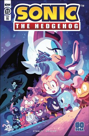 Sonic the Hedgehog (2018) issue 33-C Nathalie Fourdraine 1:10 Cover