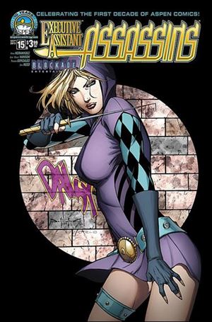 Executive Assistant: Assassins issue 15-B Pasquale Qualano Cover