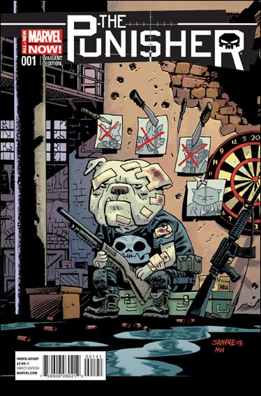 Punisher (2014) issue 1-C Chris Samnee Animal Cover