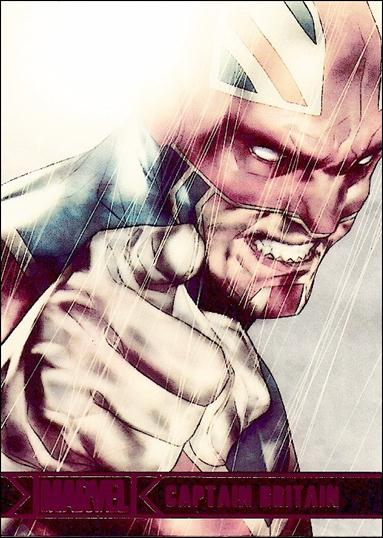 Marvel Greatest Heroes (Base Set) card 14 Captain Britain