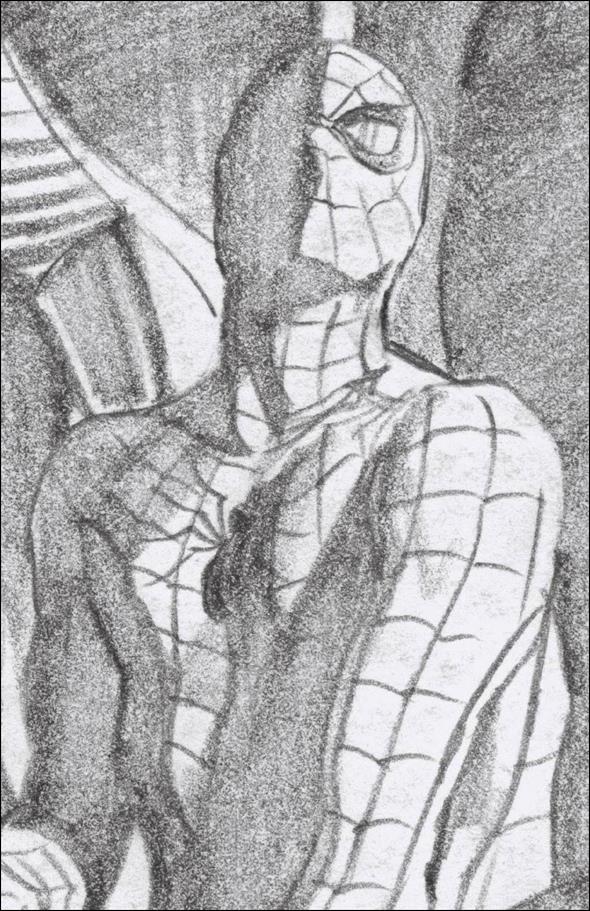 Amazing Spider-Man (2018) issue 50-H Alex Ross 1:100 Timeless Virgin Sketch Cover