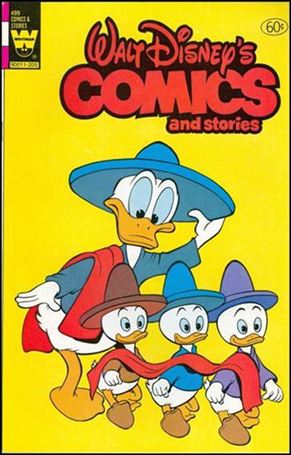 Walt Disney's Comics and Stories (1940) issue 499-B Yellow Logo