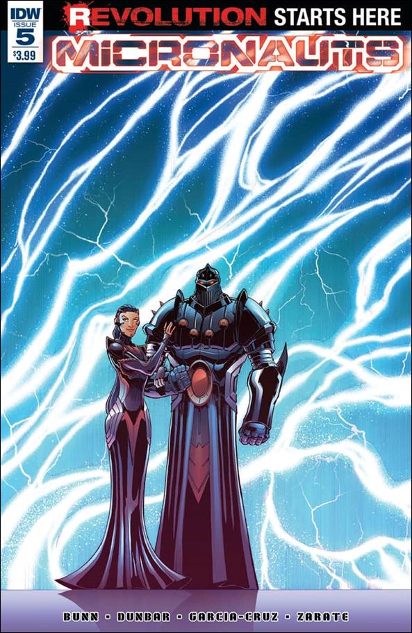 Micronauts (2016) issue 5 Max Dunbar Cover