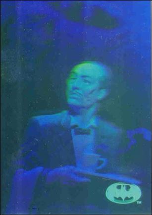 Batman Holo Series (Base Set) card 11 Alfred Pennyworth