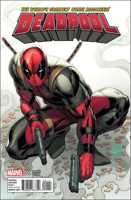 Deadpool (2016) issue 1-M  Rob Liefeld Cover 1/3000