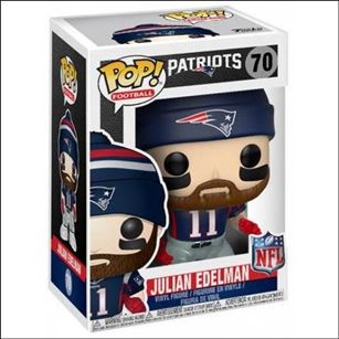 Pop! Football (NFL) figure 70 Julian Edelman