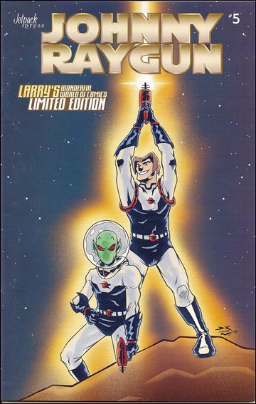 Johnny Raygun: Quarterly issue 5-C Not A Star Wars Tribute Standard Cover 1/700