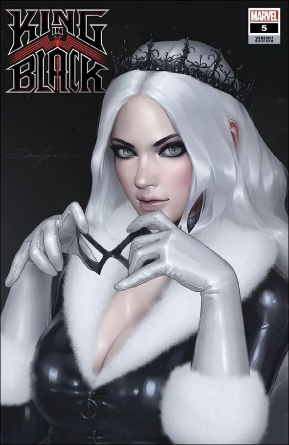 King in Black issue 5-I Jee-Hyung Lee Black Flag Comics Cover