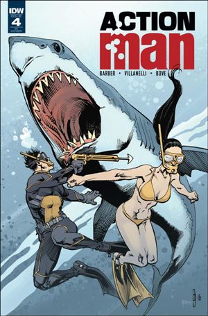 Action Man issue 4-C Andrew Currie 1:10 Cover